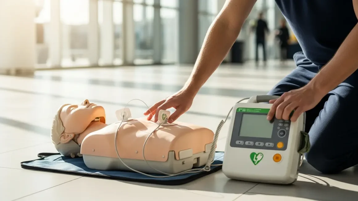 Jak używać defibrylatora AED krok po kroku