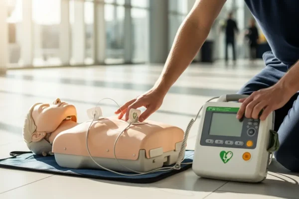 Jak używać defibrylatora AED krok po kroku