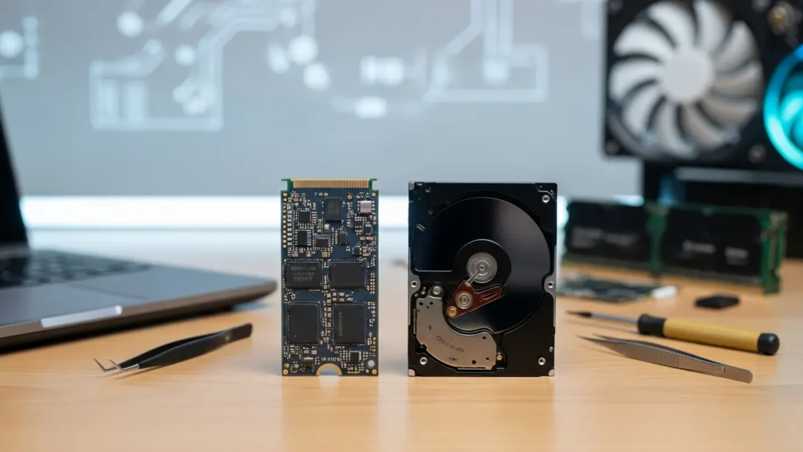 Czym różnią się dyski SSD i HDD